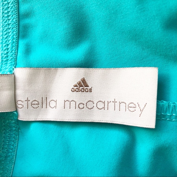 NWOT Adidas by Stella McCartney | Athletic Leggings with Ankle Zippers and Mesh - Picture 7 of 10